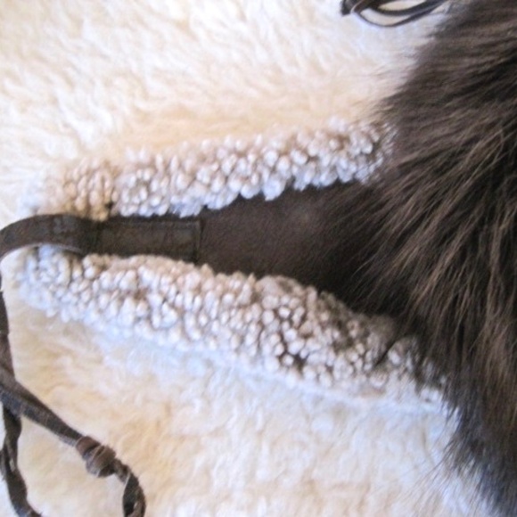 Patricia B Leather/Fur Trapper Hat - Picture 10 of 11